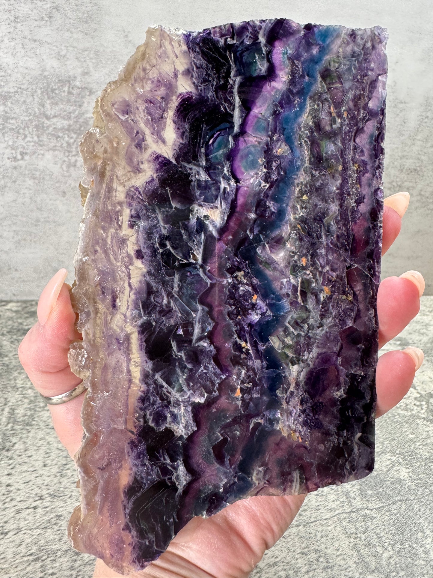 Fluorite Slab