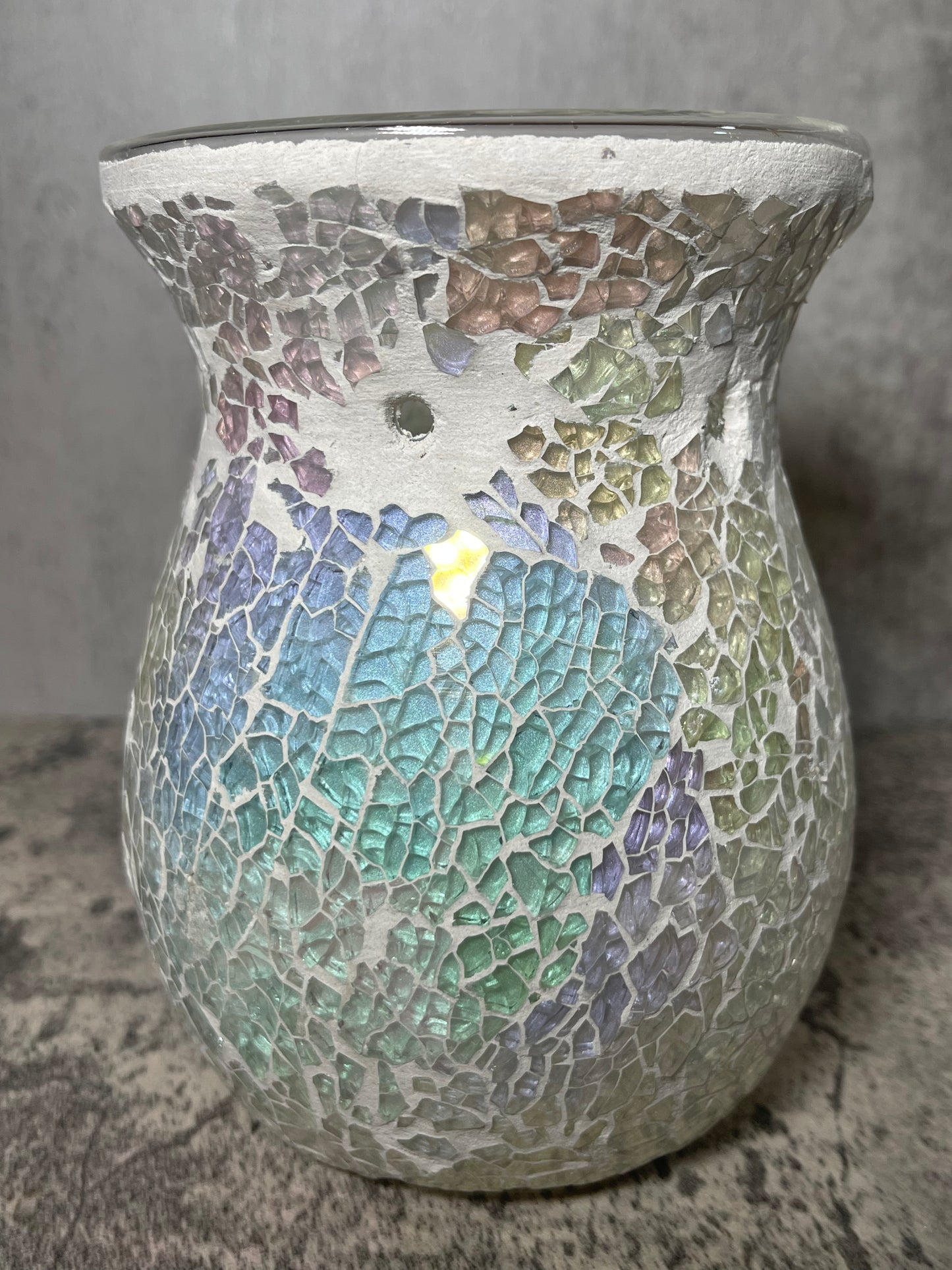 Mosaic Tea Light Warmer