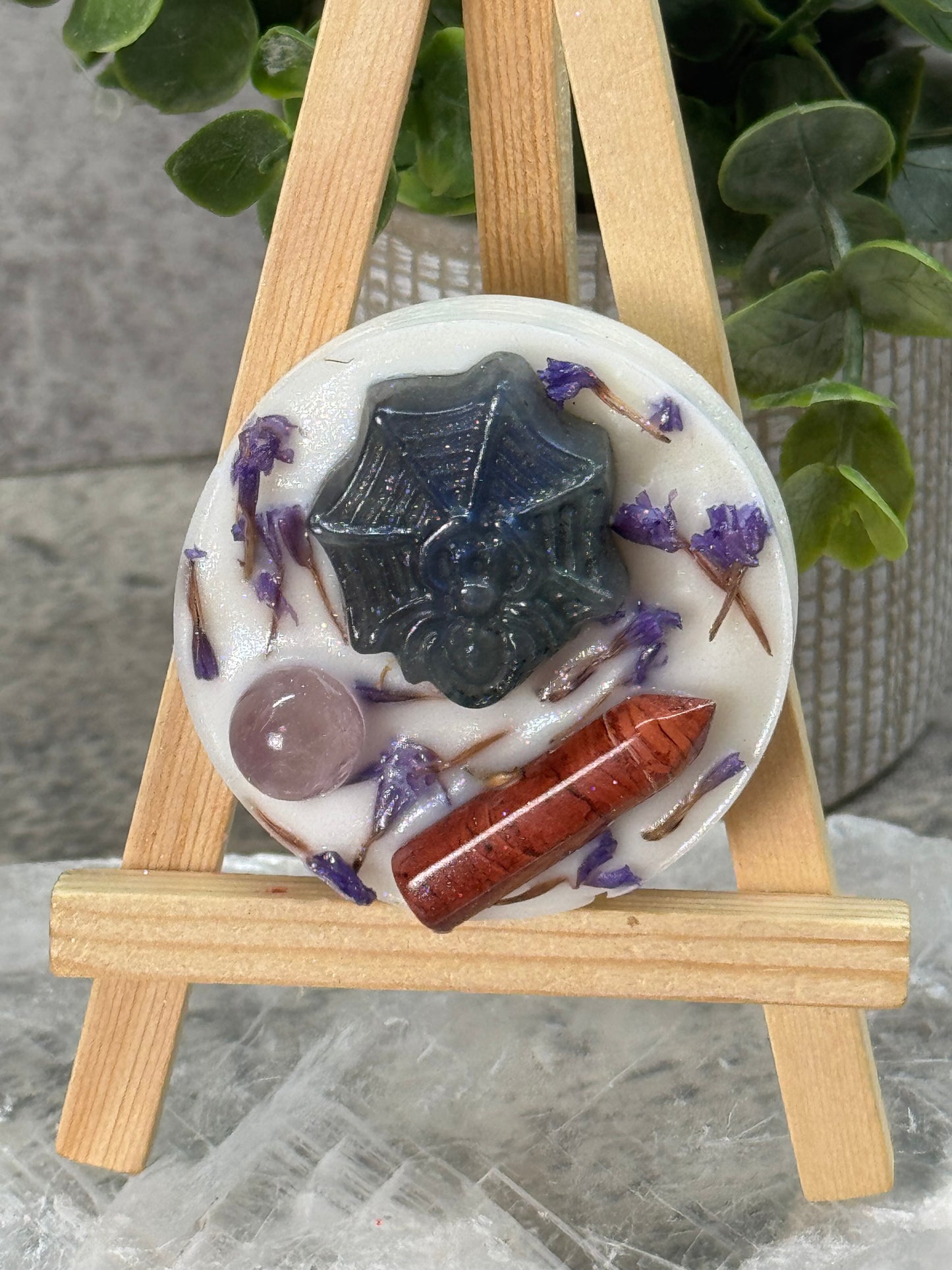 Decorated Wax Slab
