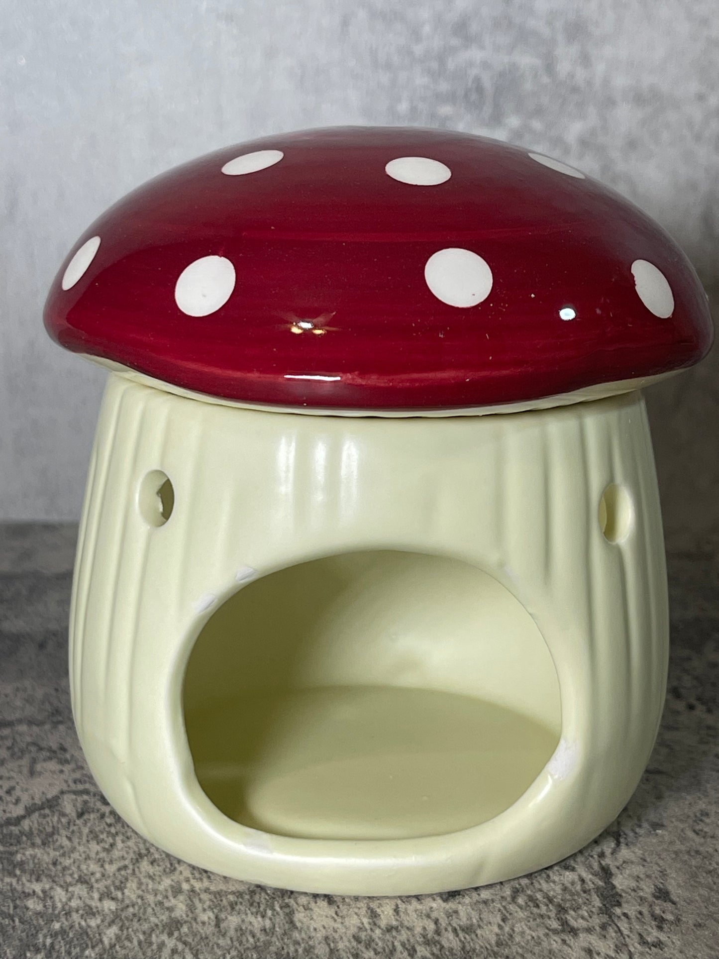Mushroom House Tea Light Warmer
