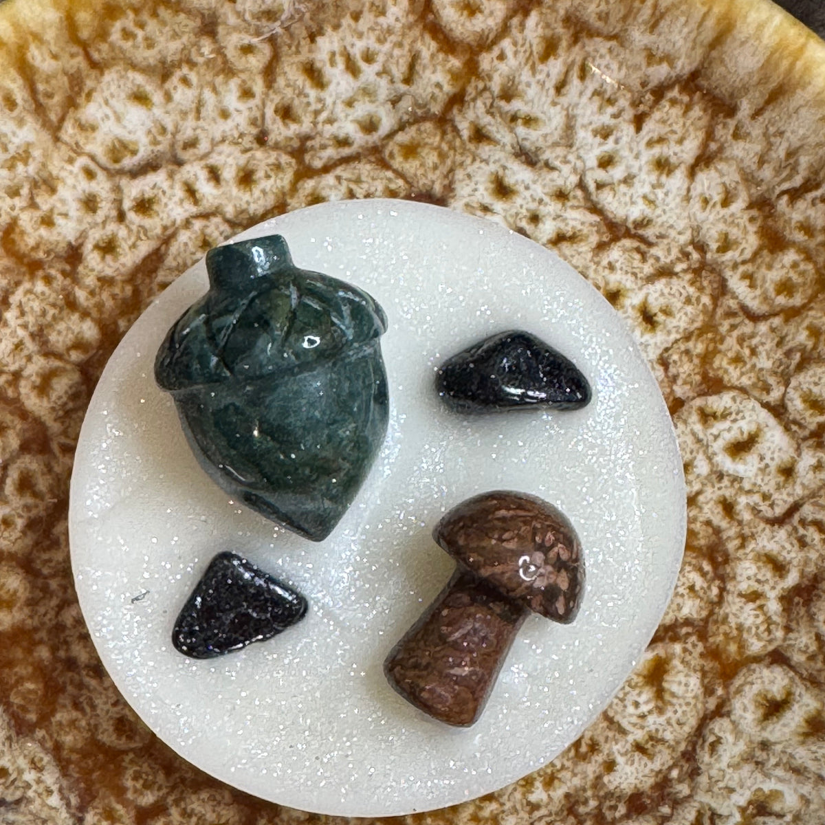 Decorated Wax Slab