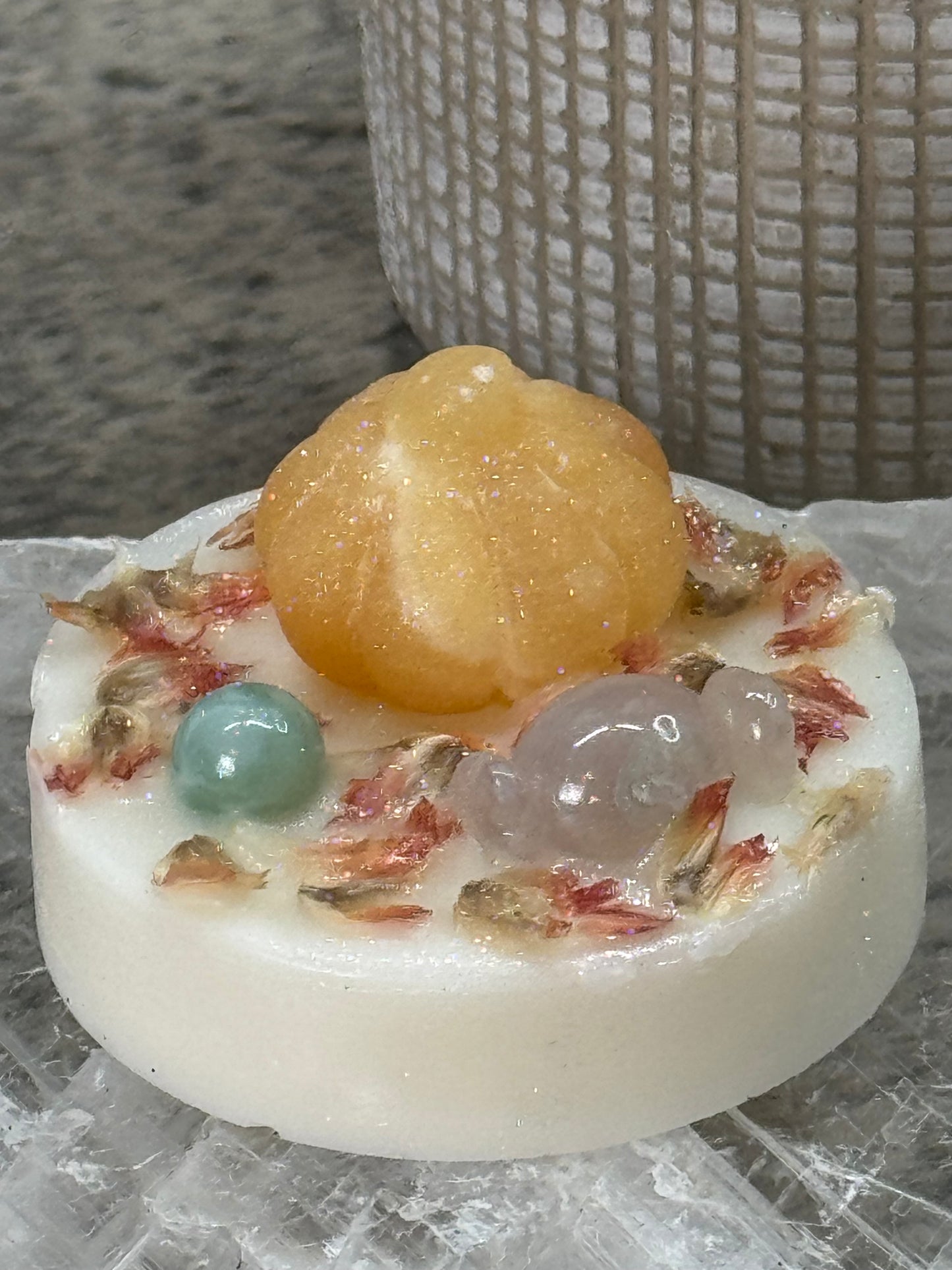 Decorated Wax Slab