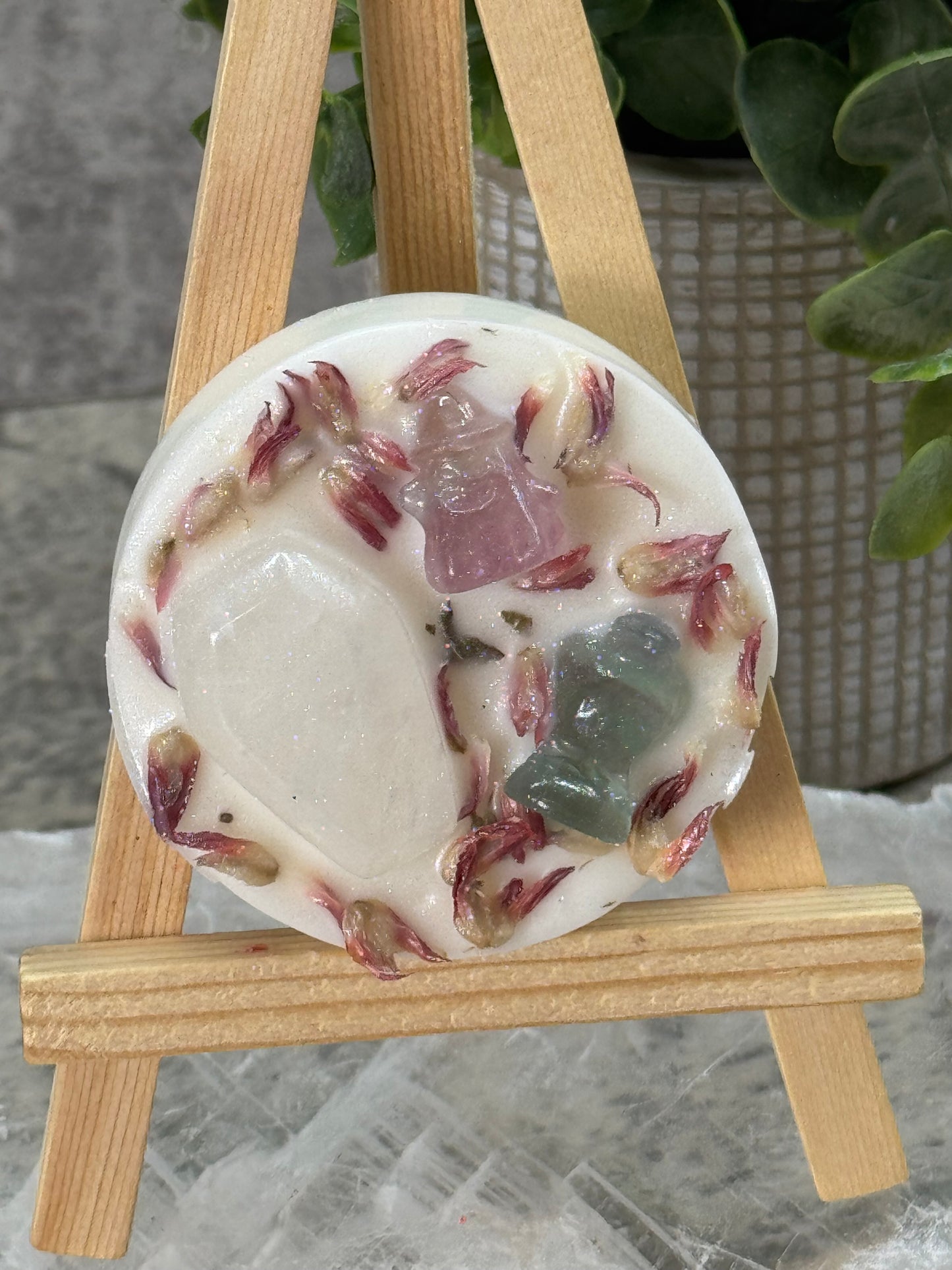 Decorated Wax Slab