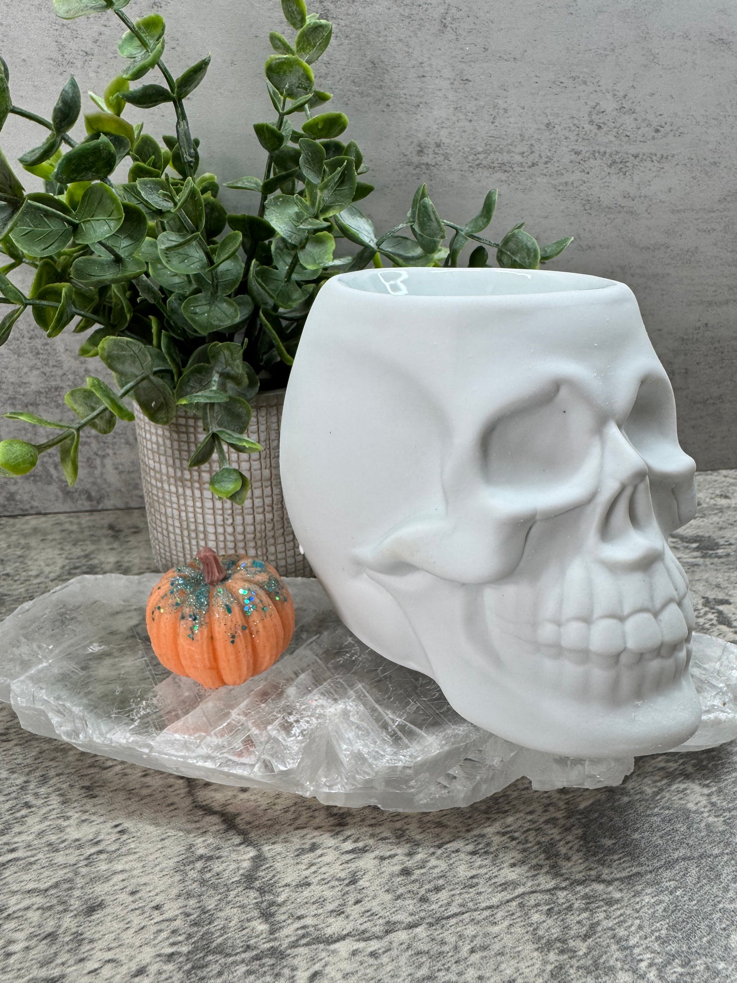 Skull Tea Light Warmer