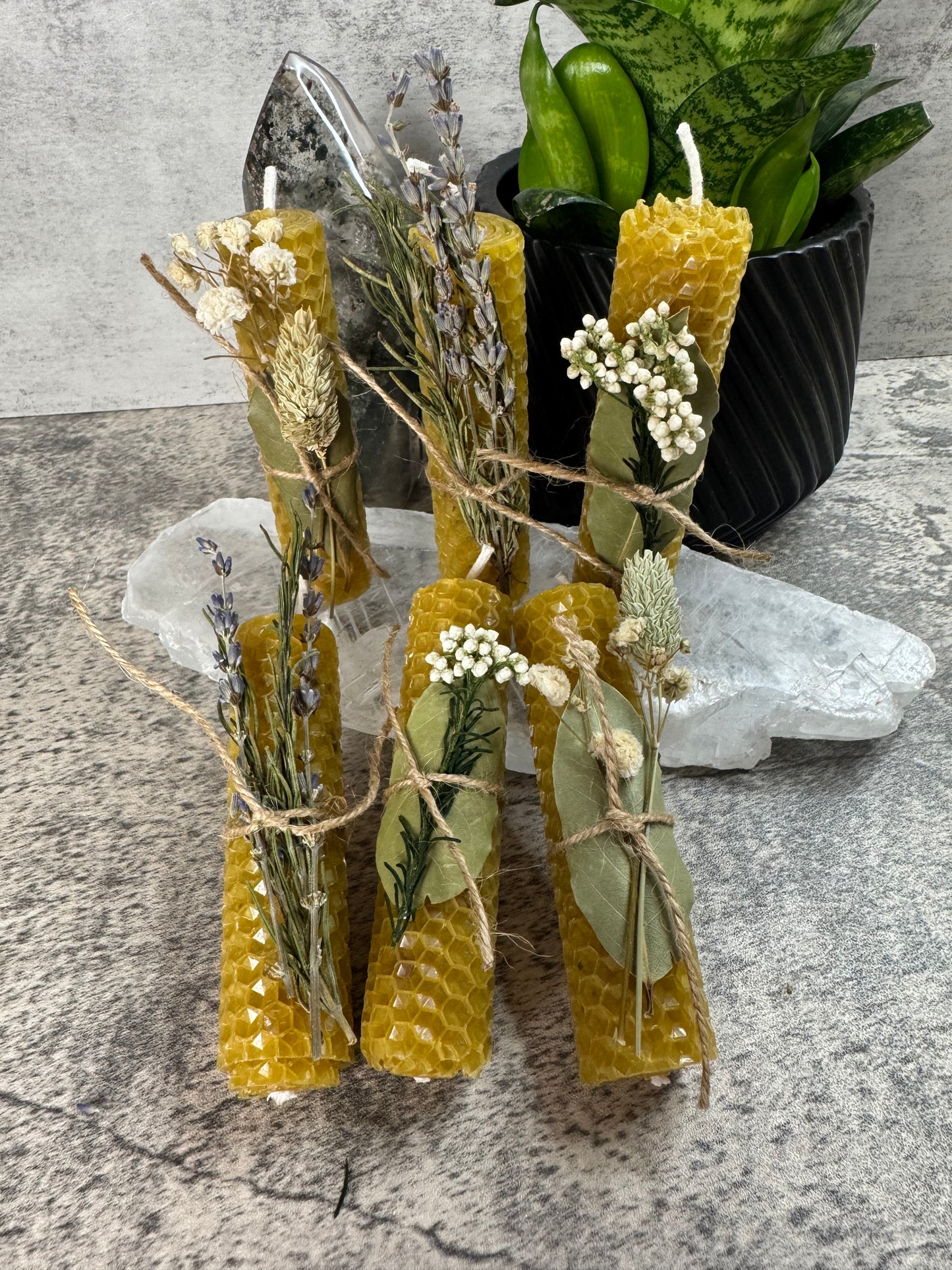 Beeswax Intention Candles