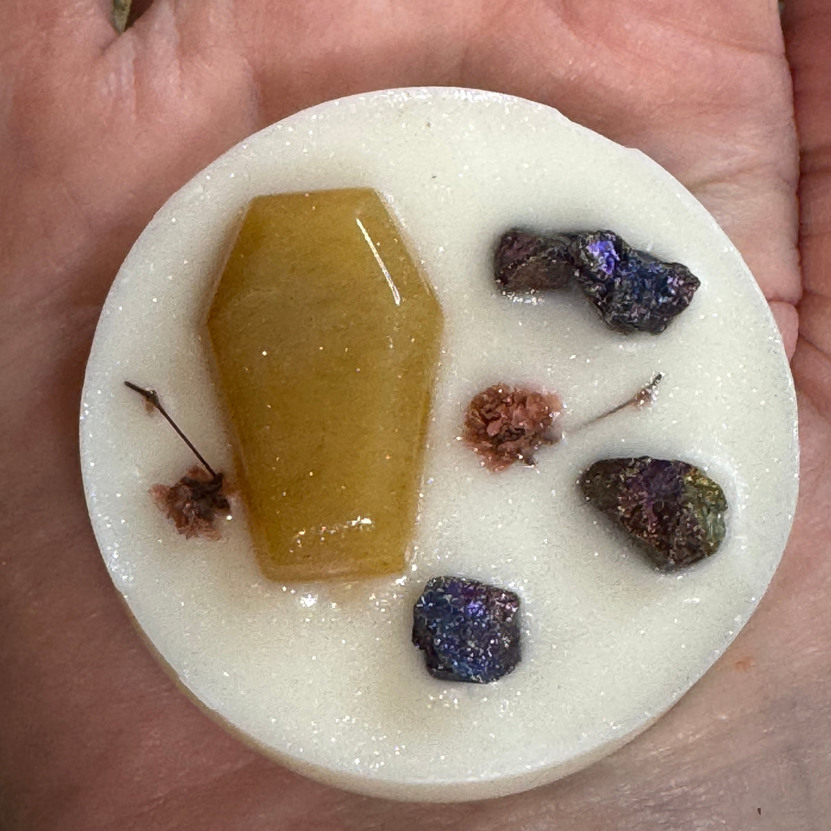 Decorated Wax Slab