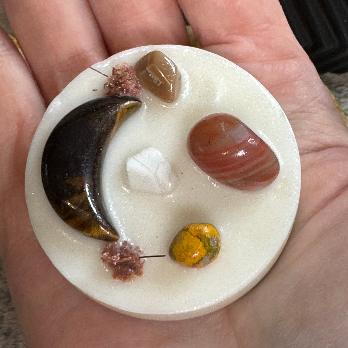 Decorated Wax Slab