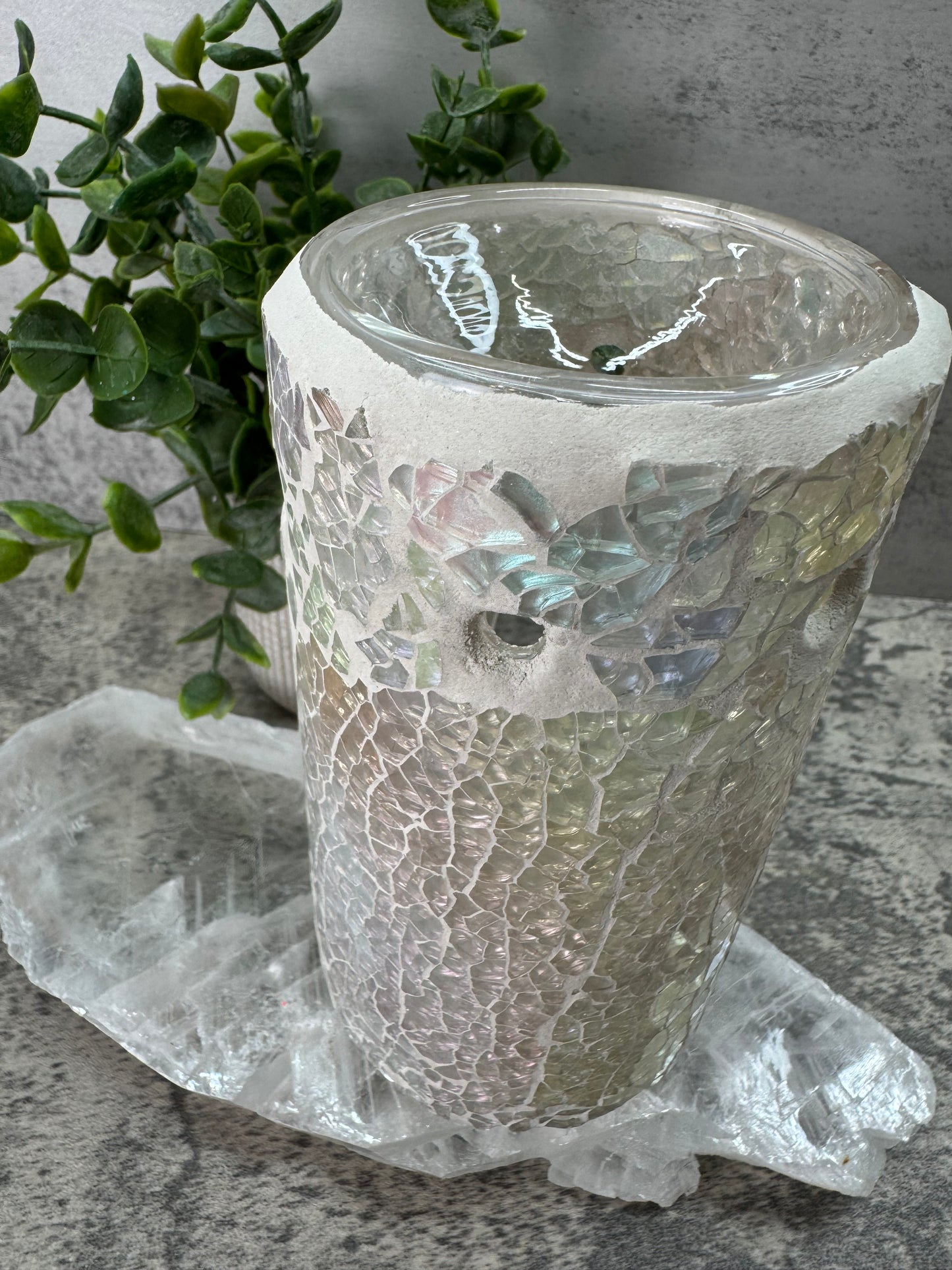 Mosaic Tea Light Warmer