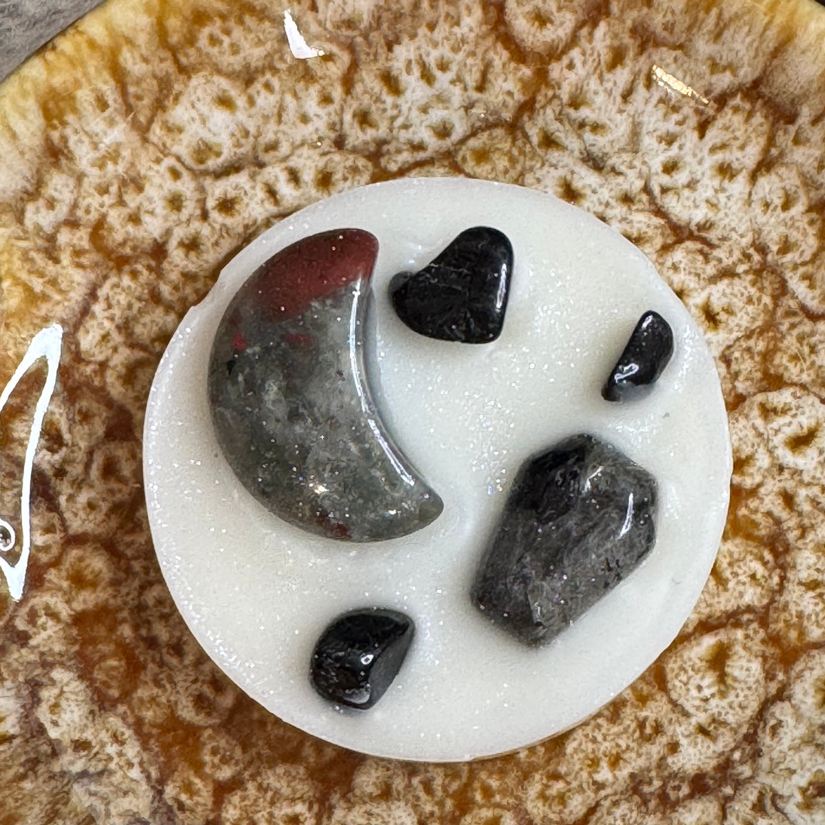 Decorated Wax Slab