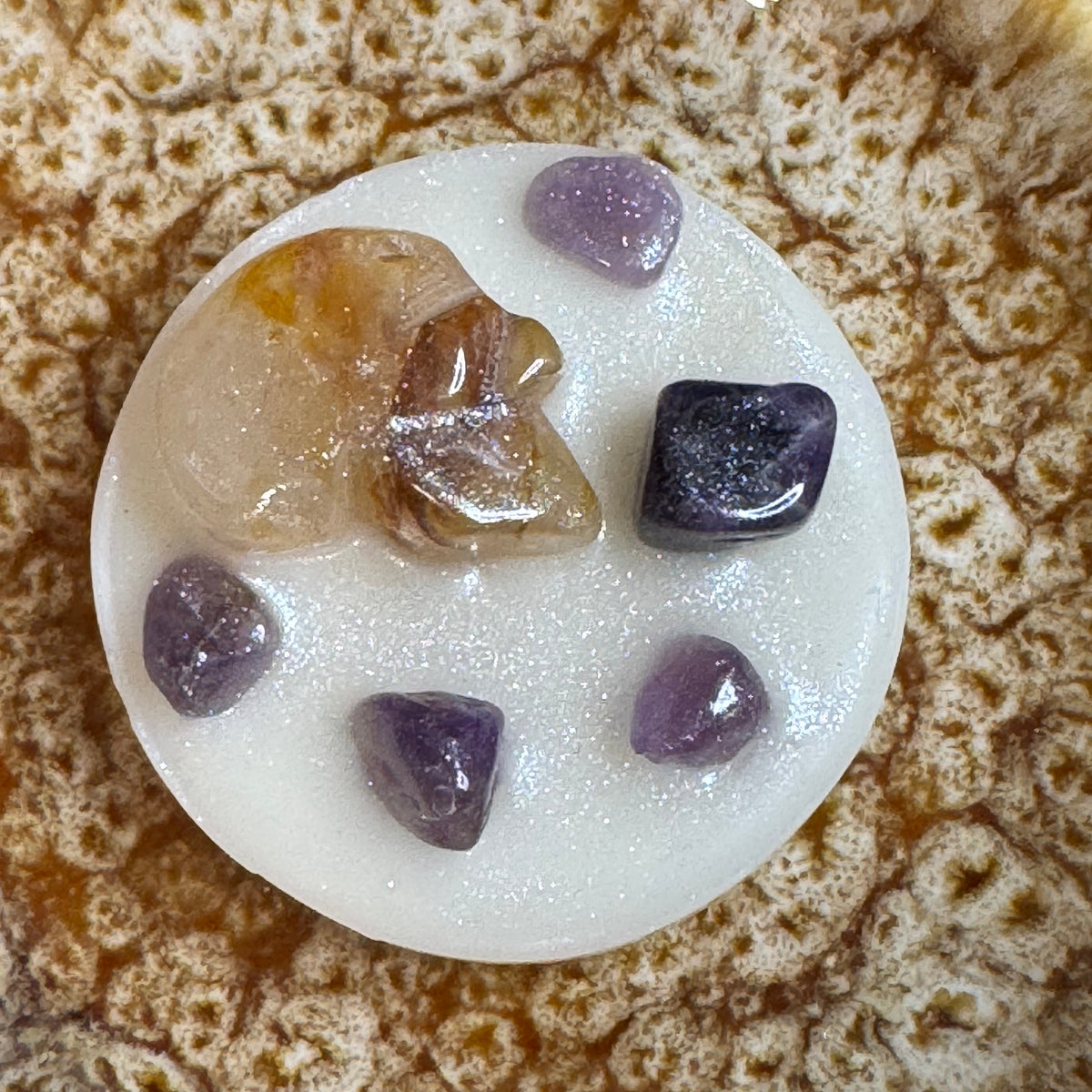 Decorated Wax Slab