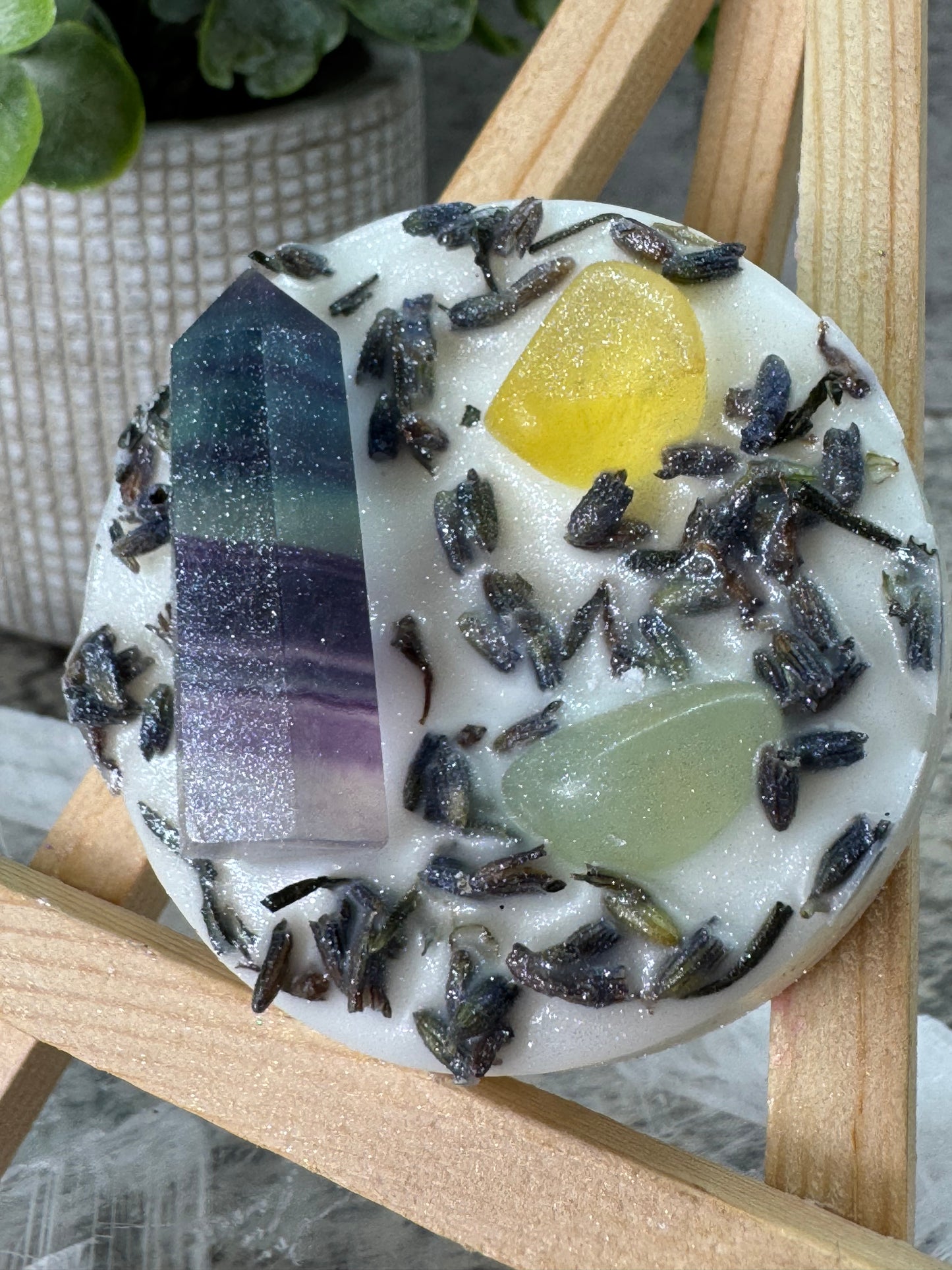 Decorated Wax Slab