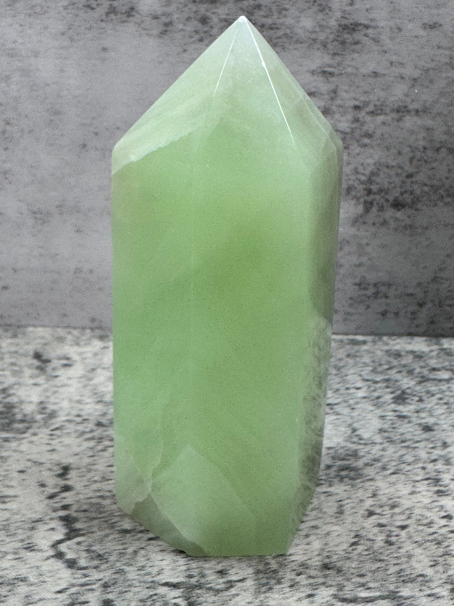 Pistachio Calcite Tower