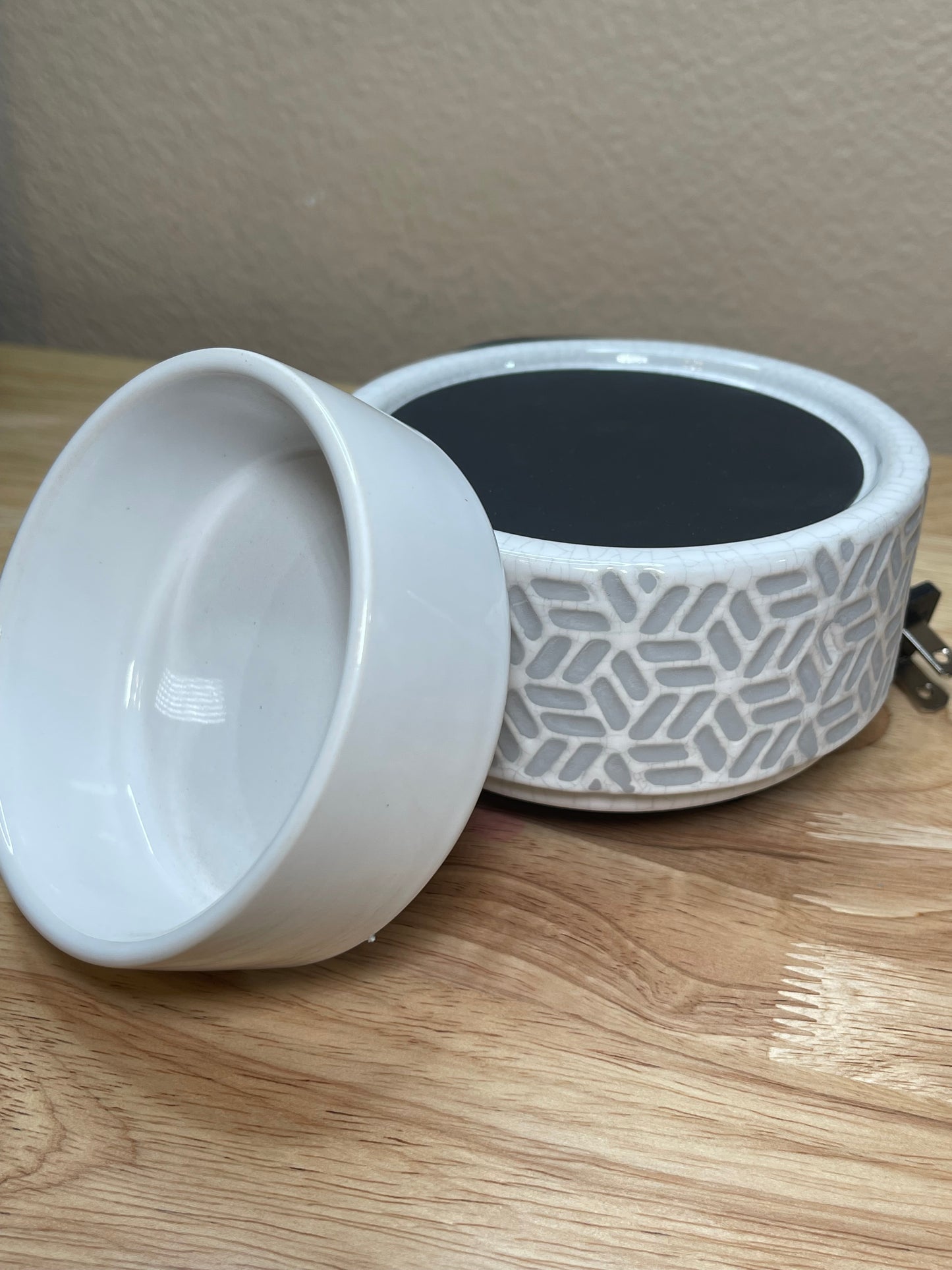 Stone Hexagon 2-In-1 Warmer