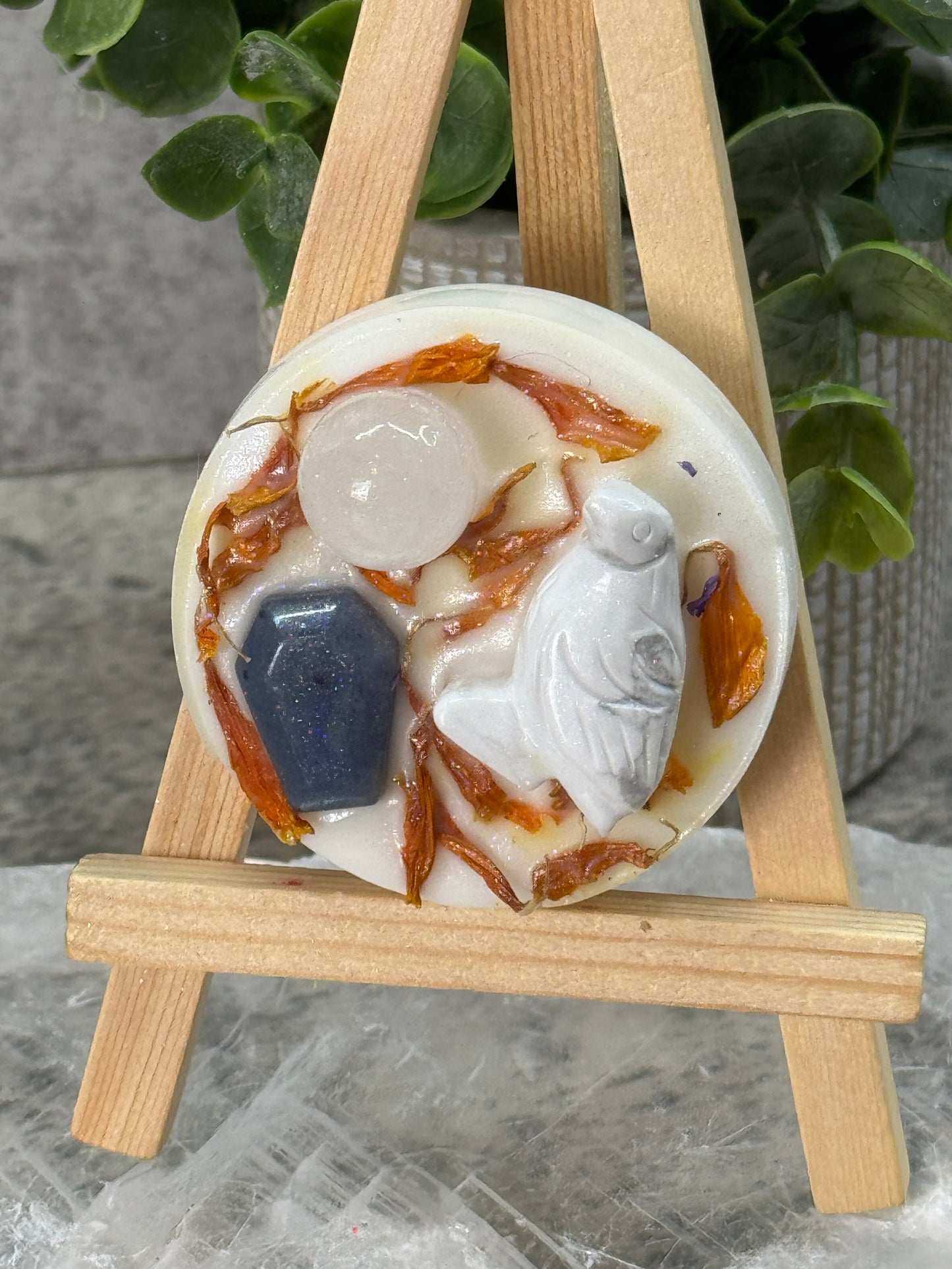 Decorated Wax Slab