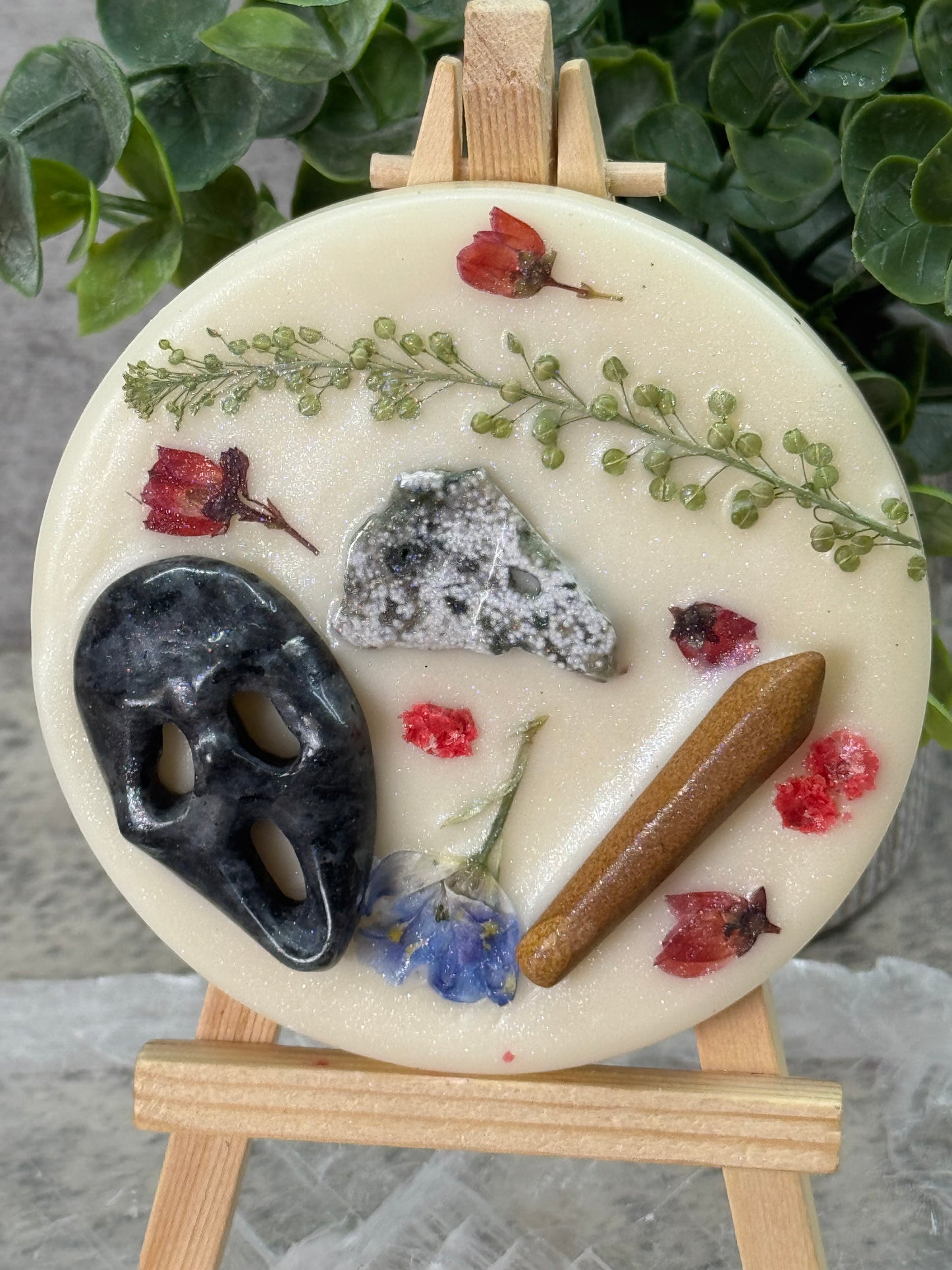 Decorated Wax Slab-XL