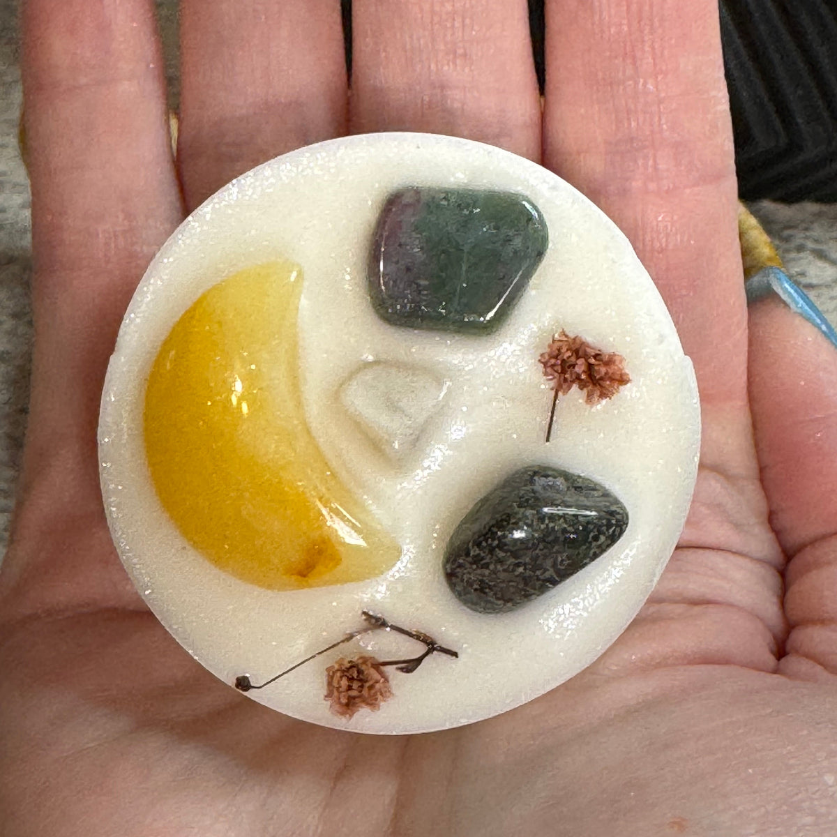 Decorated Wax Slab