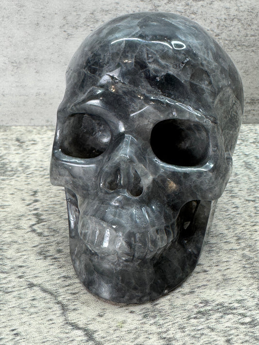 Smoky Quartz Skull