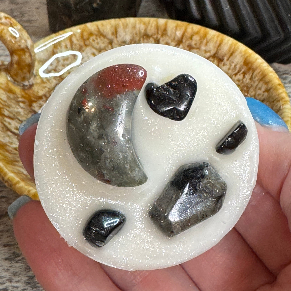 Decorated Wax Slab
