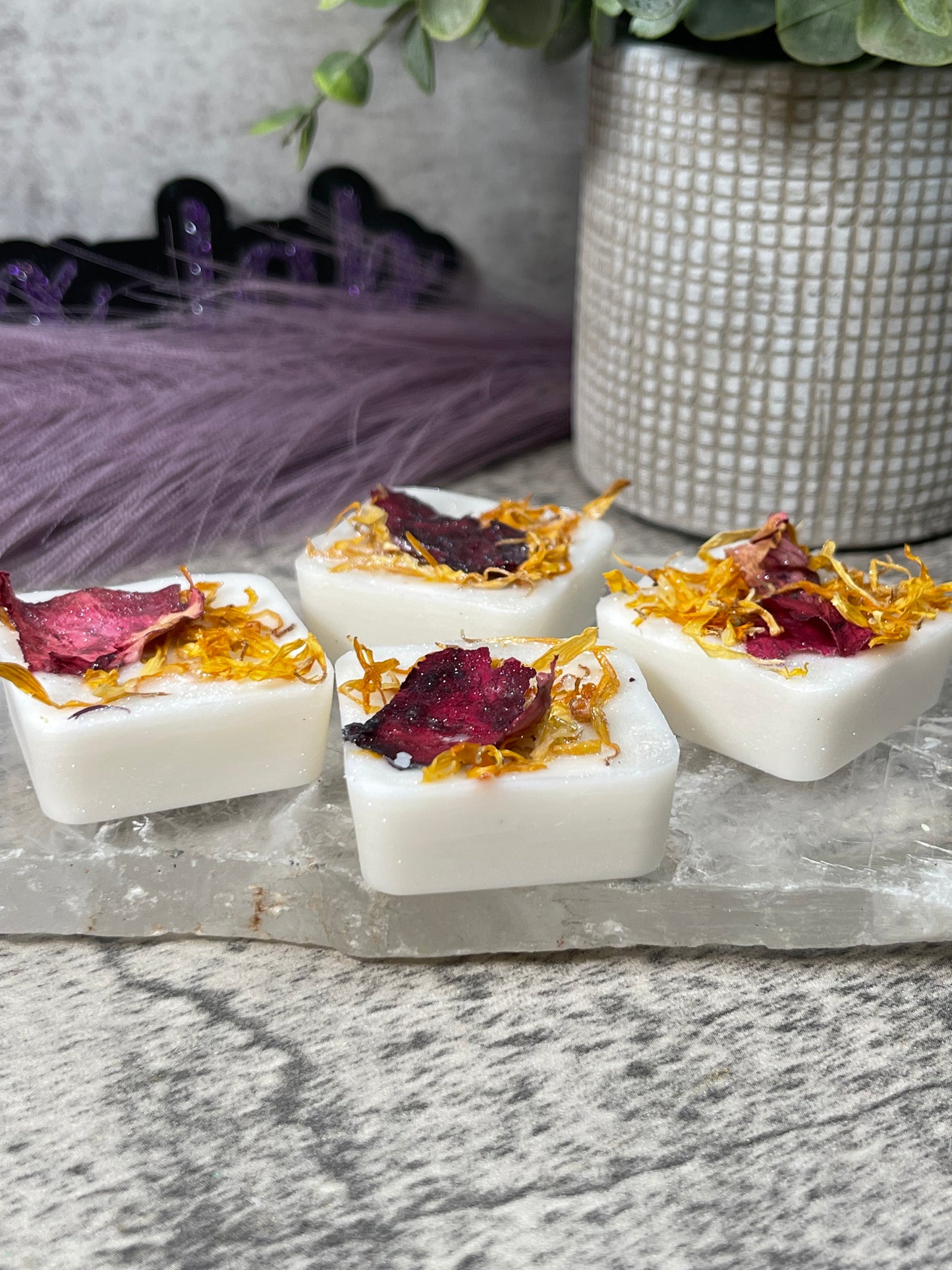 Square Wax Melts-Herbs/Dried Flowers