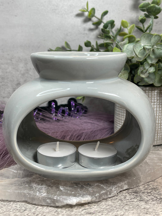 Double Dish (Yin-Yang) Tea Light Warmer